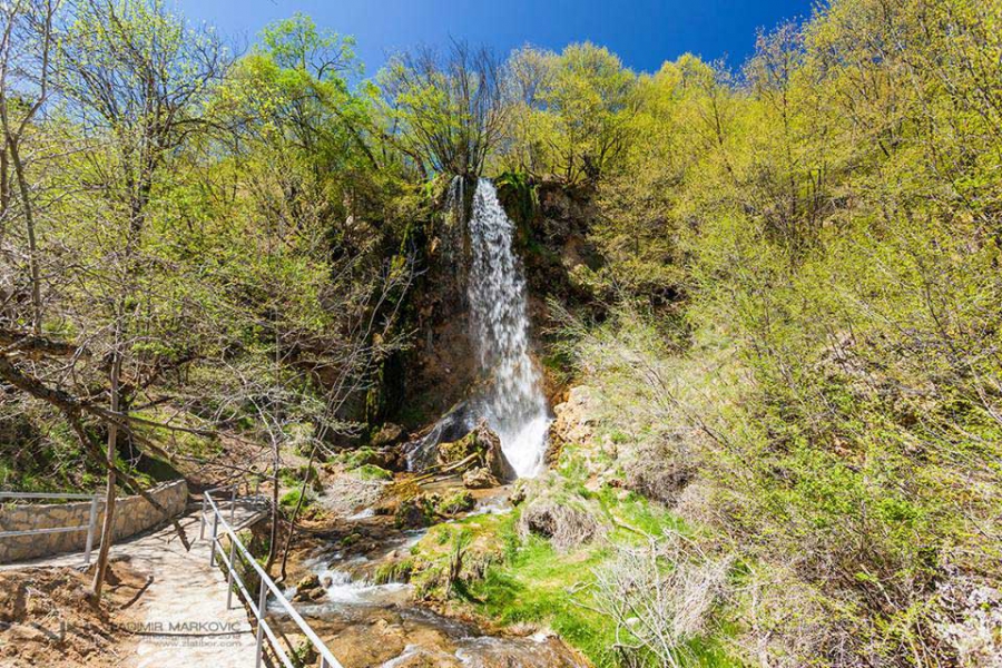 Waterfall in Gostilj